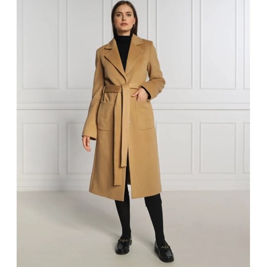 HUGO Wełniany płaszcz Mesua 40 okazja Gomez Fashion Store
