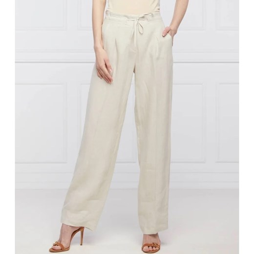 RIANI Lniane spodnie | Casual fit | high waist Riani 36 okazyjna cena Gomez Fashion Store