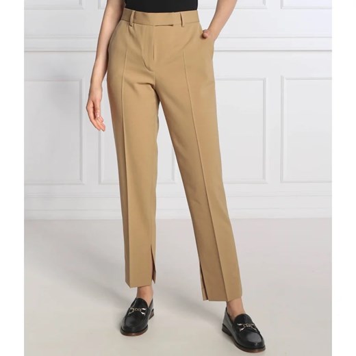 Calvin Klein Spodnie cygaretki | Slim Fit | z dodatkiem wełny Calvin Klein 34 wyprzedaż Gomez Fashion Store