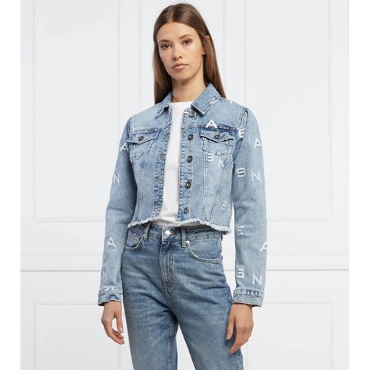 DKNY JEANS Kurtka jeansowa | Cropped Fit L okazyjna cena Gomez Fashion Store