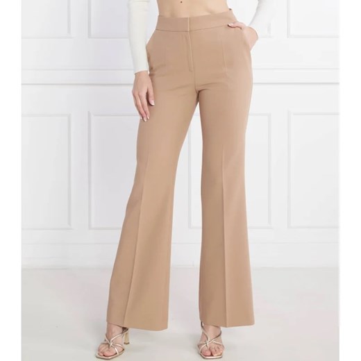 HUGO Spodnie Hismara | flare fit 42 wyprzedaż Gomez Fashion Store