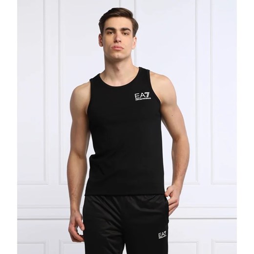 EA7 Tank top | Regular Fit L okazja Gomez Fashion Store