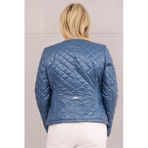 Klasyczna kurtka chanelka granatowa - 46 Femimoda 46 femimoda.pl