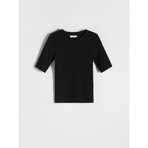 Reserved - T-shirt slim fit - Czarny Reserved M Reserved