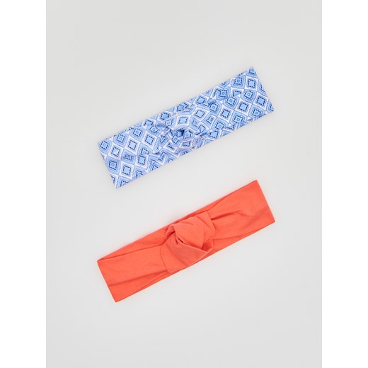 Reserved - Opaska z węzłem 2 pack - wielobarwny ze sklepu Reserved w kategorii Opaski dziecięce - zdjęcie 156716044