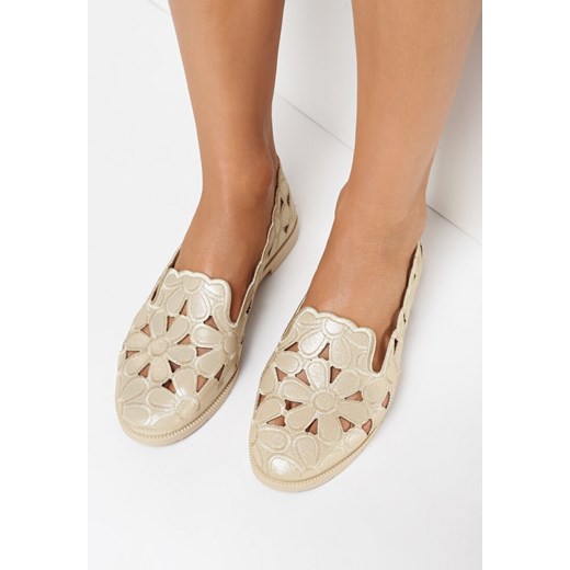 Złote Balerinki Telemeni 37 promocja born2be.pl