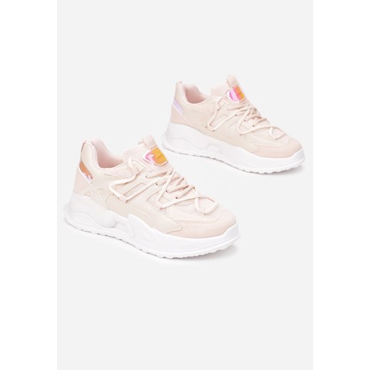 Różowe Sneakersy Maliel 38 born2be.pl promocyjna cena