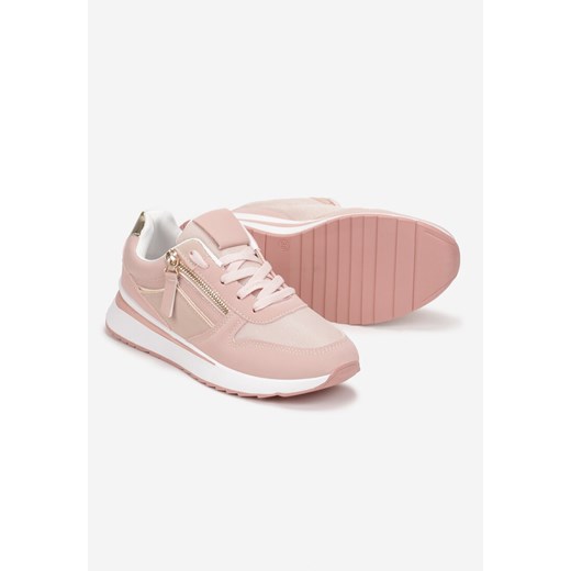 Różowe Sneakersy Palonia 38 promocja born2be.pl