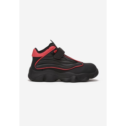 Czarno-Czerwone Buty Sportowe Atrydos 34 born2be.pl okazja