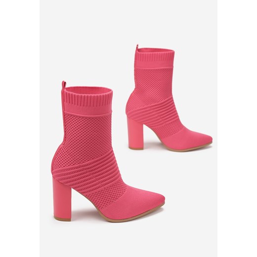 Fuksjowe Botki z Elastyczną Cholewką Hamilta 36 okazja born2be.pl