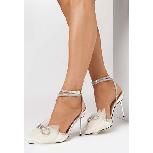 Born2be czółenka eleganckie na szpilce na wysokim obcasie na lato 