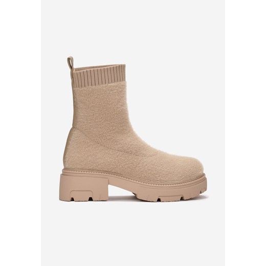 Botki Born2be bez zapięcia 