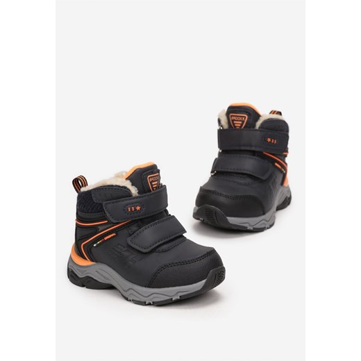 Buty zimowe dziecięce Born2be na rzepy 