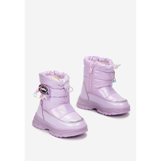 Born2be buty zimowe dziecięce śniegowce 