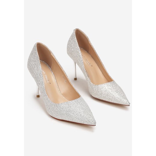 Born2be czółenka na szpilce na wysokim obcasie eleganckie ze szpiczastym noskiem