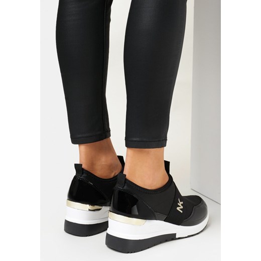 Buty sportowe damskie Born2be sneakersy na wiosnę bez zapięcia 