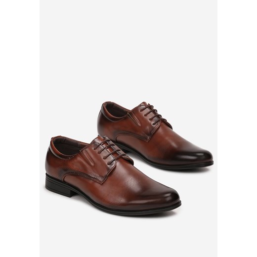 Buty eleganckie męskie Born2be bez zapięcia 