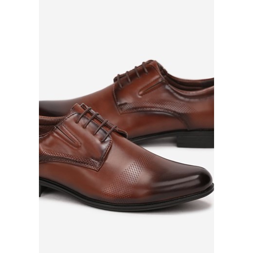 Buty eleganckie męskie Born2be bez zapięcia 