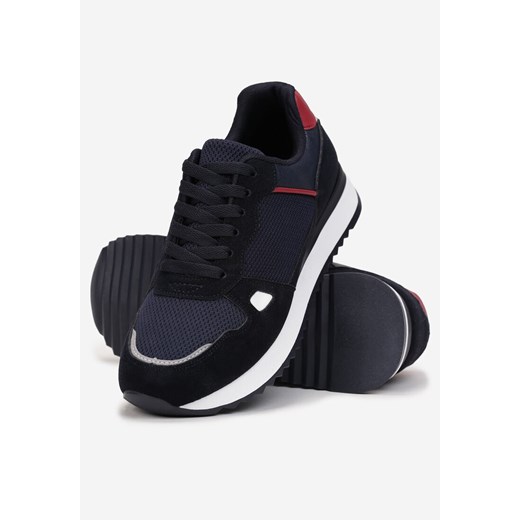 Buty sportowe męskie Born2be jesienne sznurowane