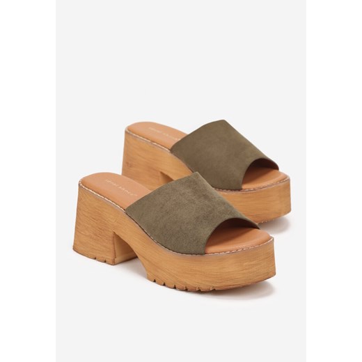 Klapki damskie Born2be casual 