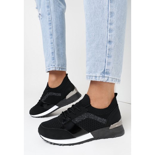 Czarne Sneakersy Ryrana 39 promocyjna cena born2be.pl