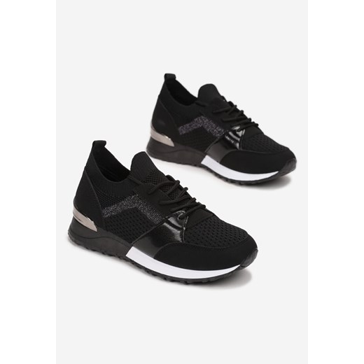 Czarne Sneakersy Ryrana 37 okazyjna cena born2be.pl