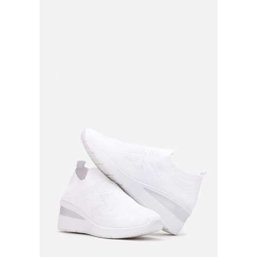 Białe Sneakersy Omphiche 41 okazja born2be.pl