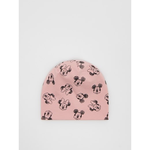Reserved - Czapka Mickey Mouse - brudny róż ze sklepu Reserved w kategorii Czapki dziecięce - zdjęcie 156820493