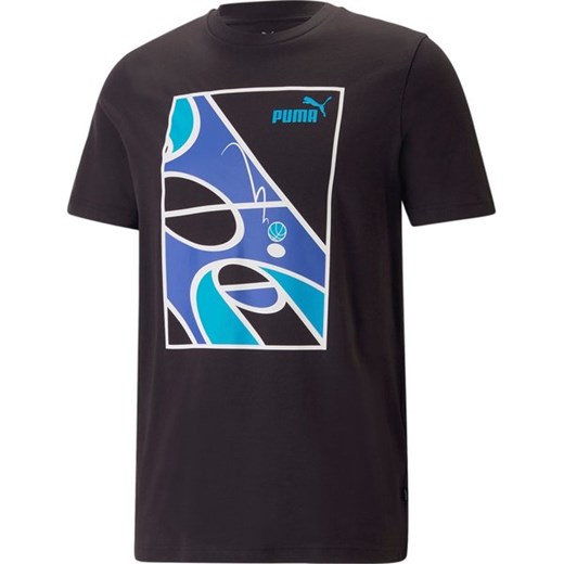 Koszulka męska Graphics Court Tee Puma ze sklepu SPORT-SHOP.pl w kategorii T-shirty męskie - zdjęcie 156822211