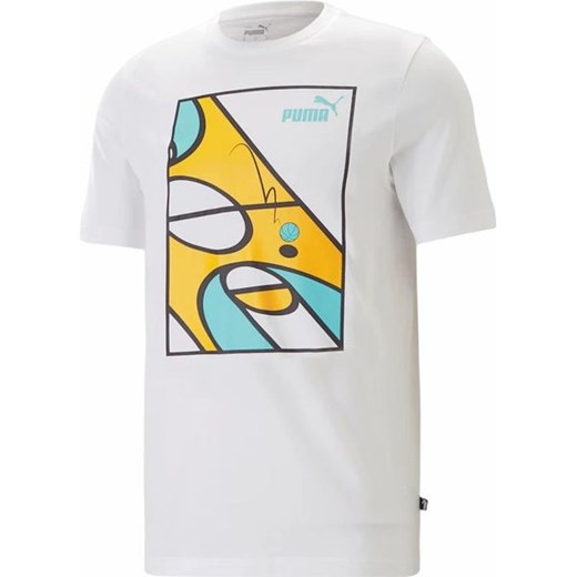 Koszulka męska Graphics Court Tee Puma ze sklepu SPORT-SHOP.pl w kategorii T-shirty męskie - zdjęcie 156822310