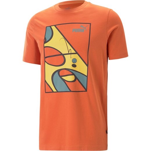 Koszulka męska Graphics Court Tee Puma ze sklepu SPORT-SHOP.pl w kategorii T-shirty męskie - zdjęcie 156822621
