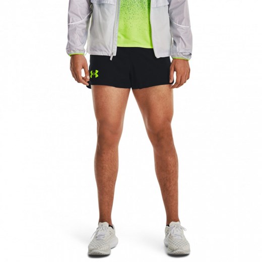 Męskie spodenki do biegania Under Armour UA Lighter Than Air - czarne ze sklepu Sportstylestory.com w kategorii Spodenki męskie - zdjęcie 156840130