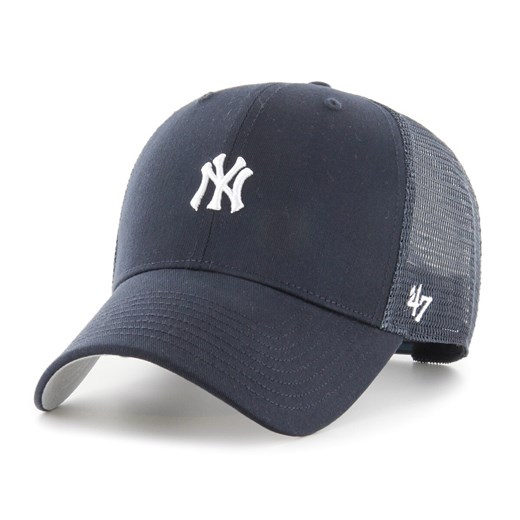 Czapka z daszkiem uniseks 47 Brand New York Yankees Base Runner Mesh - granatowa 47 Brand Sportstylestory.com