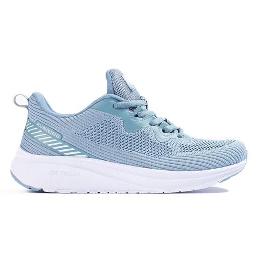 Niebieskie buty sportowe damskie DK 37 ButyModne.pl