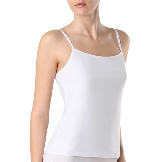Koszulka damska bawełniana podkoszulek na ramiączkach biały LT 2019, Kolor biały, Rozmiar XL, Conte ze sklepu Primodo w kategorii Podkoszulki i halki - zdjęcie 156842174