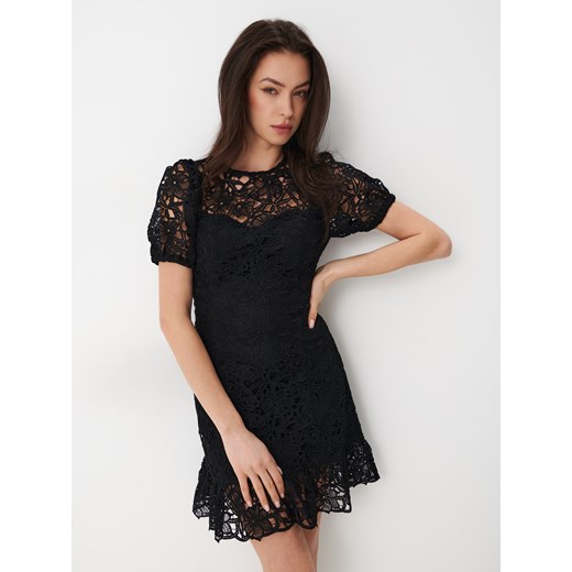 Mohito - Koronkowa sukienka mini - czarny ze sklepu Mohito w kategorii Sukienki - zdjęcie 156851372