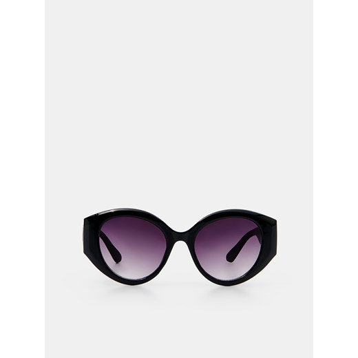 Mohito - Duże okulary przeciwsłoneczne - Czarny Mohito ONE SIZE Mohito