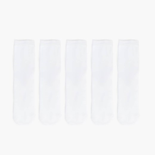 Cropp - 5 pack skarpet - Biały Cropp 39 Cropp