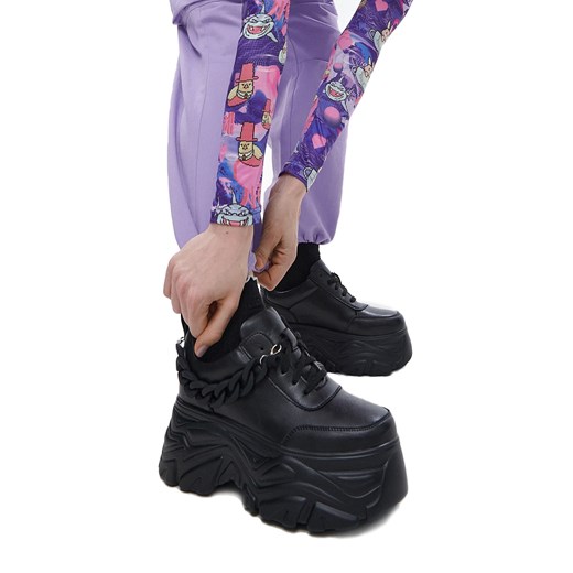 Cropp - Czarne sneakersy chunky z łańcuchem - czarny ze sklepu Cropp w kategorii Buty sportowe damskie - zdjęcie 156857100