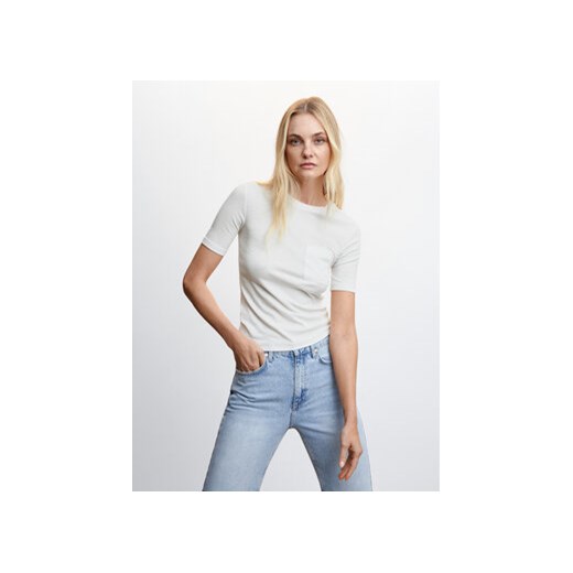 Bluzka damska Mango z krótkim rękawem casual