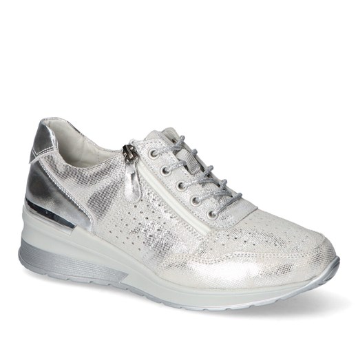 Sneakersy Goodin GD-XF-66 Srebrne ze sklepu Arturo-obuwie w kategorii Buty sportowe damskie - zdjęcie 156889360