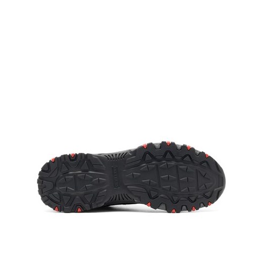 Buty trekkingowe męskie Skechers jesienne czarne sznurowane sportowe 