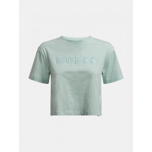Damski t-shirt z nadrukiem GUESS ALEXIA T-SHIRT Guess XS okazja Sportstylestory.com