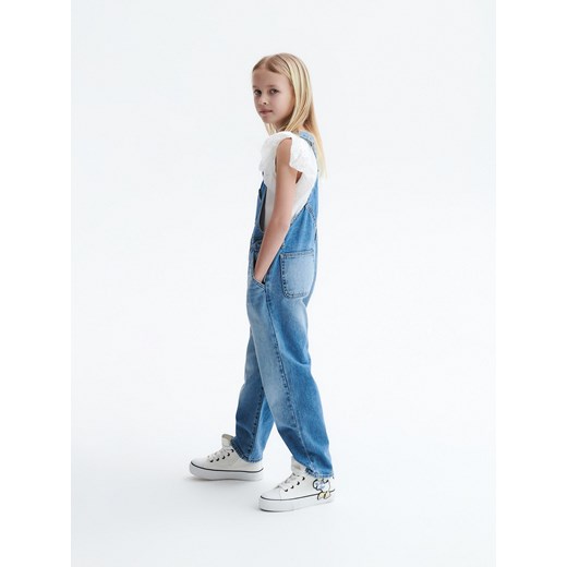 Reserved - Ogrodniczki classic denim - Niebieski Reserved 164 (13 lat) promocja Reserved