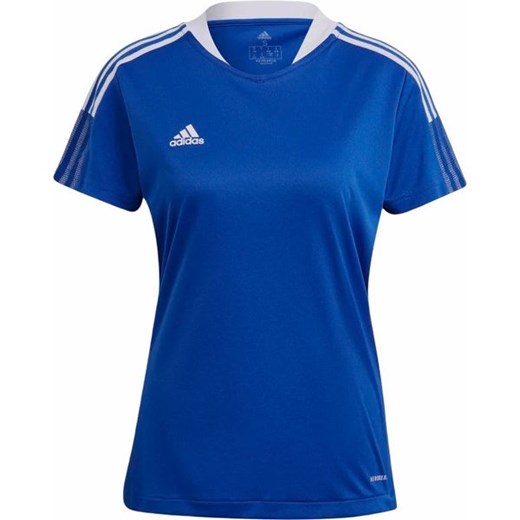 Koszulka piłkarska damska Tiro 21 Training Jersey Adidas ze sklepu SPORT-SHOP.pl w kategorii Bluzki damskie - zdjęcie 156915022