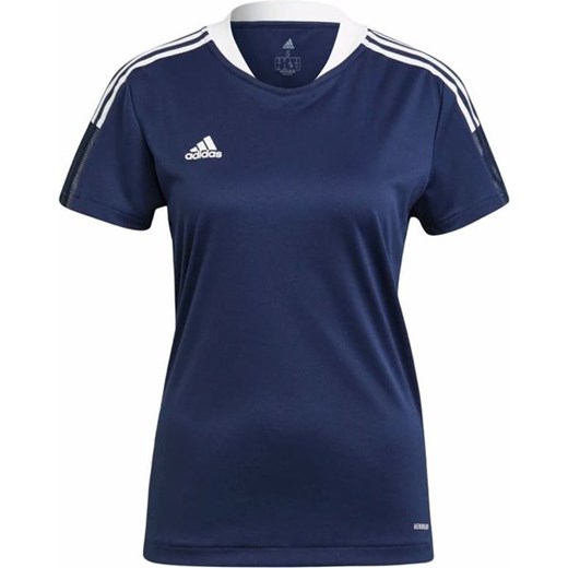 Koszulka piłkarska damska Tiro 21 Training Jersey Adidas ze sklepu SPORT-SHOP.pl w kategorii Bluzki damskie - zdjęcie 156915033
