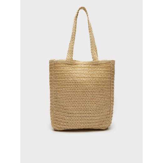 Torba słomkowa shopper - Beżowy House ONE SIZE House