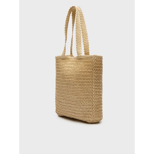 Torba słomkowa shopper - Beżowy House ONE SIZE House