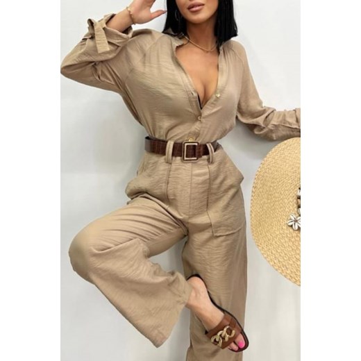 Kombinezon KARESLA BEIGE XL okazja Ivet Shop