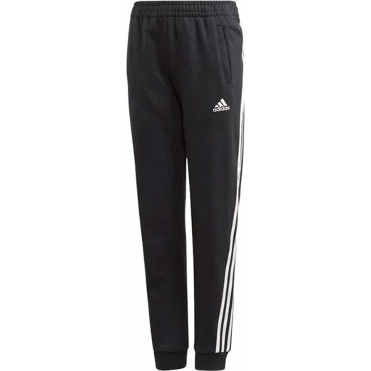 Spodnie dresowe juniorskie 3-Stripes Tapered Leg Adidas ze sklepu SPORT-SHOP.pl w kategorii Spodnie dziewczęce - zdjęcie 156957441